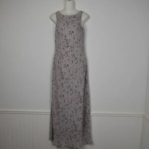 Vintage All That Jazz Floral Maxi Summer Dress Sz S Retro 90s Cottagecore